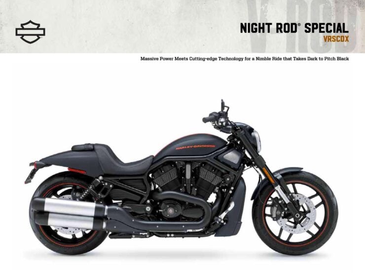 Harley-Davidson V-Rod Brochure